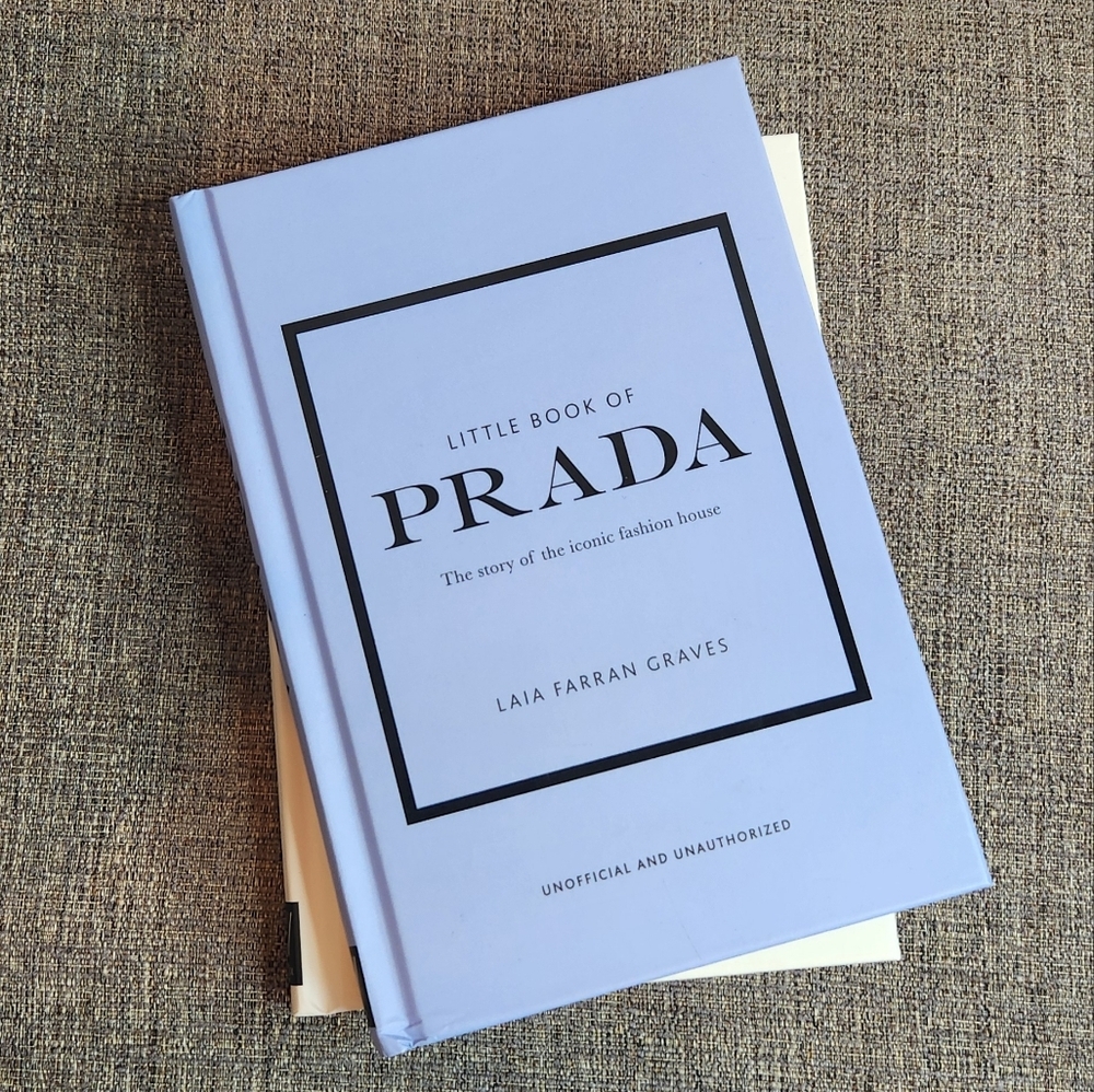 Little Book of PRADA, Hard cover, blue with black 160 pages NWOT
